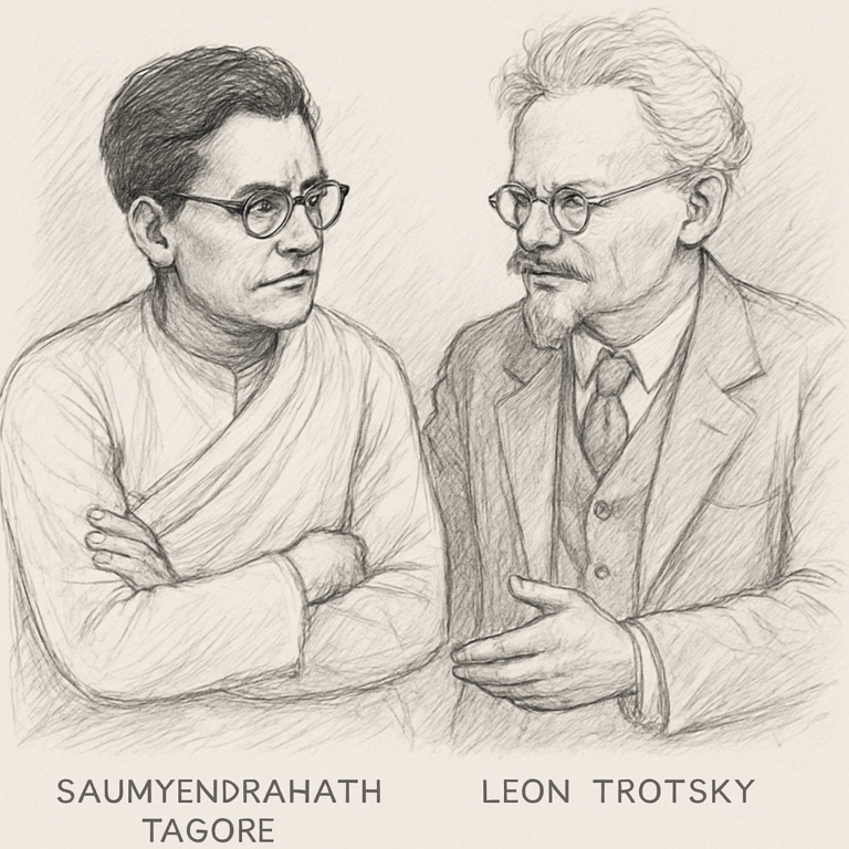 Trotsky is Dead by Saumyendranath Tagore